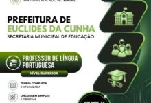 Descubra a Apostila do Professor Euclides da Cunha: Língua Portuguesa 2026!