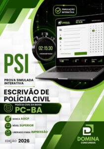 Descubra o Simulado Interativo para Escrivão de Polícia Civil PC BA 2026: Prepare-se!