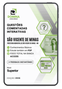 Desvendando 1000 Questões Comentadas: O Guia Definitivo para o Nível Superior em São Vicente de Minas!