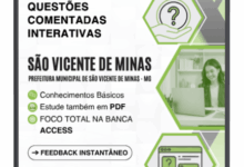 Desvendando 1000 Questões Comentadas: O Guia Definitivo para o Nível Superior em São Vicente de Minas!