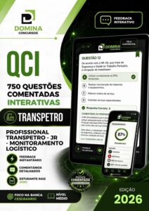 Desvende 750 Questões Comentadas: Preparação Completa para Transpetro Júnior 2026!