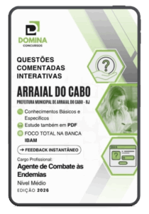 Domine 750 Questões Comentadas: Preparação para Agente de Combate às Endemias em Arraial do Cabo