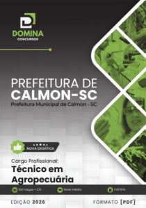 Domine a Agricultura: Apostila Técnica em Agropecuária da Prefeitura de Calmon SC 2026