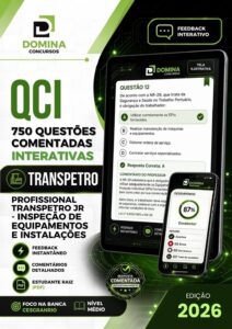 Domine a Inspeção de Equipamentos: 750 Questões Comentadas Transpetro Júnior 2026