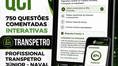 Domine a Prova: 750 Questões Comentadas para Transpetro Júnior Nível Médio Naval 2026!