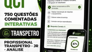 Domine as 750 Questões Comentadas para Análise Ambiental na Transpetro 2026! Domine as 750 Questões Comentadas para Análise Ambiental na Transpetro 2026!