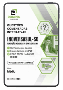 Domine o Conhecimento: 500 Questões Comentadas para o Nível Médio InoversaSul SC!