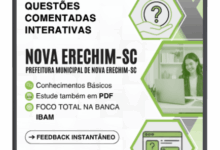 Domine os Concursos: 1000 Questões Comentadas para Nível Superior em Nova Erechim!