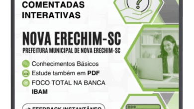 Domine os Concursos: 1000 Questões Comentadas para Nível Superior em Nova Erechim! Domine os Concursos: 1000 Questões Comentadas para Nível Superior em Nova Erechim!