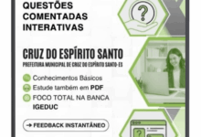Guia Completo: 1000 Questões Comentadas para Concursos Nível Superior em Cruz do Espírito Santo – PB Guia Completo: 1000 Questões Comentadas para Concursos Nível Superior em Cruz do Espírito Santo – PB