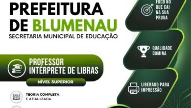 Prepare-se para o Futuro: Apostila Professor Intérprete de Libras Blumenau SC 2026!