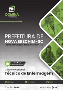 Prepare-se para o Futuro: Apostila Técnica de Enfermagem Nova Erechim SC 2026!