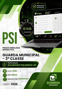 Prepare-se para o Futuro: Simulado Interativo da Guarda Municipal de Balneário Piçarras 2026!