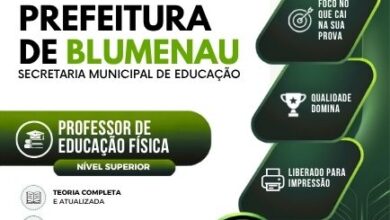 Transforme sua Carreira: Apostila Professor de Educação Física Blumenau SC 2026!