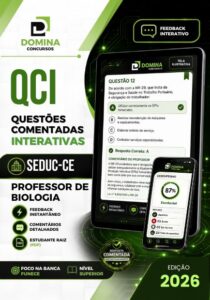 1250 Questões Comentadas para Professor de Biologia – SEDUC CE 2026