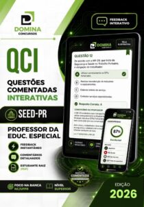 1250 Questões Comentadas para Professor de Educação Especial SEED PR 2026