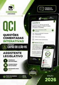 750 Questões Comentadas para Assistente Legislativo – Câmara de Capão do Leão/RS 2026
