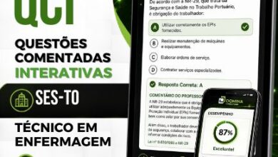 750 Questões Comentadas para o Concurso Técnico em Enfermagem SES TO 2026