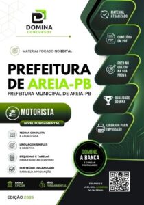 Apostila Atualizada para Motoristas: Areia PB 2026 – Guia Completo de Legislação e Práticas