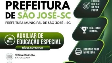 Apostila Auxiliar de Educação Especial: Transforme o Ensino em São José SC 2026!