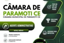 Apostila Completa para Agente Administrativo – Câmara de Paramoti-CE 2026 Apostila Completa para Agente Administrativo – Câmara de Paramoti-CE 2026