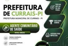 Apostila Completa para Agente Comunitário de Saúde – Currais PI 2026 Apostila Completa para Agente Comunitário de Saúde – Currais PI 2026