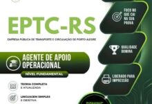 Apostila Completa para Agente de Apoio Operacional EPTC Porto Alegre 2026