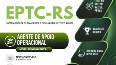 Apostila Completa para Agente de Apoio Operacional EPTC Porto Alegre 2026