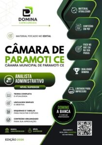 Apostila Completa para Analista Administrativo – Câmara de Paramoti CE 2026