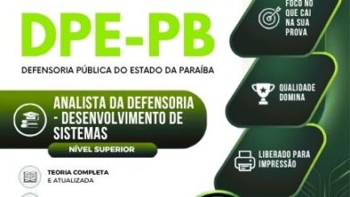Apostila Completa para Analista da Defensoria: Desenvolvimento de Sistemas – DPE PB 2026 Apostila Completa para Analista da Defensoria: Desenvolvimento de Sistemas – DPE PB 2026