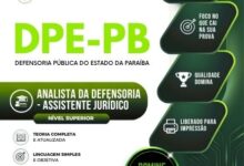 Apostila Completa para Analista da Defensoria Pública do Estado da PB 2026 Apostila Completa para Analista da Defensoria Pública do Estado da PB 2026