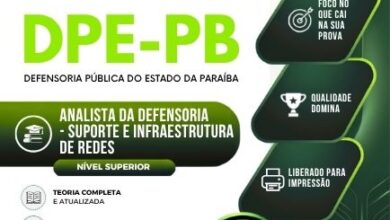Apostila Completa para Analista de Suporte e Infraestrutura de Redes – DPE PB 2026 Apostila Completa para Analista de Suporte e Infraestrutura de Redes – DPE PB 2026