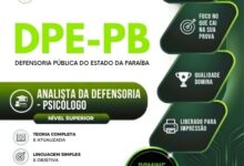Apostila Completa para Analista em Psicologia – Defensoria DPE PB 2026 Apostila Completa para Analista em Psicologia – Defensoria DPE PB 2026