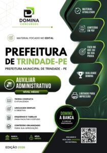 Apostila Completa para Auxiliar Administrativo – Trindade PE 2026