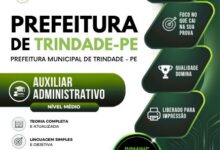 Apostila Completa para Auxiliar Administrativo – Trindade PE 2026 Apostila Completa para Auxiliar Administrativo – Trindade PE 2026