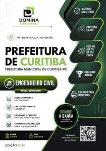 Apostila Completa para Engenheiro Civil em Curitiba PR – Edição 2026