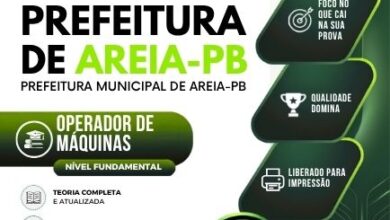 Apostila Completa para Operador de Máquinas: Areia PB 2026 – Capacitação Profissional Apostila Completa para Operador de Máquinas: Areia PB 2026 – Capacitação Profissional