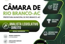 Apostila Completa para o Concurso de Analista de Direito – Câmara de Rio Branco AC 2026 Apostila Completa para o Concurso de Analista de Direito – Câmara de Rio Branco AC 2026