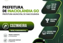 Apostila Cozinheira Inaciolândia GO 2026: Formação e Habilidades Culinárias Apostila Cozinheira Inaciolândia GO 2026: Formação e Habilidades Culinárias