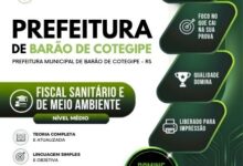 Apostila Fiscal Sanitário e Ambiental – Barão de Cotegipe RS 2026: Guia Completo Apostila Fiscal Sanitário e Ambiental – Barão de Cotegipe RS 2026: Guia Completo