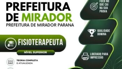 Apostila Fisioterapeuta Mirador PR: Preparação Completa para 2026 Apostila Fisioterapeuta Mirador PR: Preparação Completa para 2026
