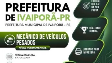 Apostila Mecânico de Veículos Pesados: Ivaiporã PR – Edição 2026
