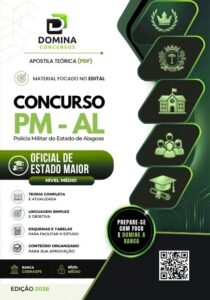 Apostila Oficial do Estado-Maior da Polícia Militar de Alagoas 2026