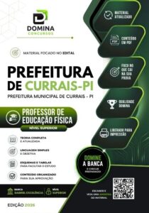 Apostila Professor de Educação Física – Currais, PI: Guia Completo 2026