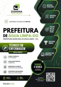 Apostila Profissional: Técnico em Enfermagem – Água Limpa GO 2026