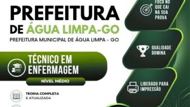 Apostila Profissional: Técnico em Enfermagem – Água Limpa GO 2026