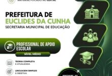 Apostila Profissional de Apoio Escolar: Transforme Seu Futuro em Euclides da Cunha 2026