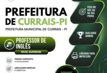 Apostila Profissional de Inglês para Professores – Currais PI 2026 Apostila Profissional de Inglês para Professores – Currais PI 2026
