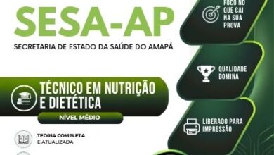 Apostila Profissional de Nutrição e Dietética SESA AP 2026: Conteúdo Essencial
