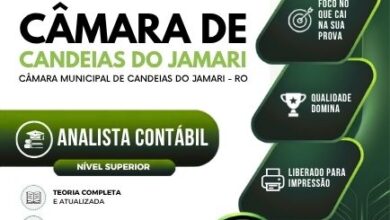 Apostila Profissional para Analista Contábil – Candeias do Jamari, RO 2026